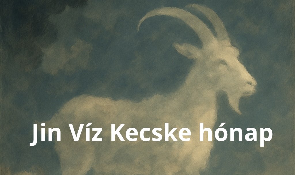 2025. Július 6.- Augusztus 7. A Jin Víz Kecske Hónap elemzése