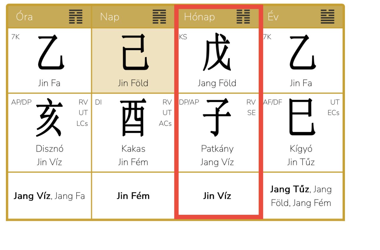 2025. December 6.-2026. Január 5. Jang Föld Patkány hónap elemzése: A fejlődés nehézsége, bízz a folyamatban